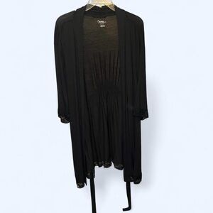 Maternity black robe Size M